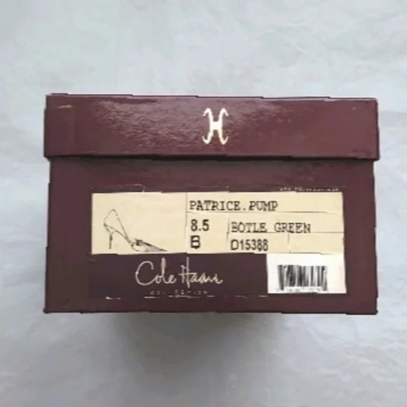 COLE HAAN Patrice Pump Bottle Green size 8.5B - Picture 7 of 7